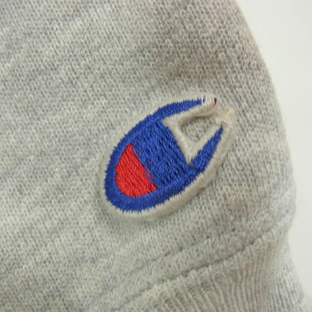 Champion チャンピオン USA製 90s 刺繍タグ リバースウィーブ VILLANOVA BASKETBALL プリント スウェット グレー系 XL【中古】