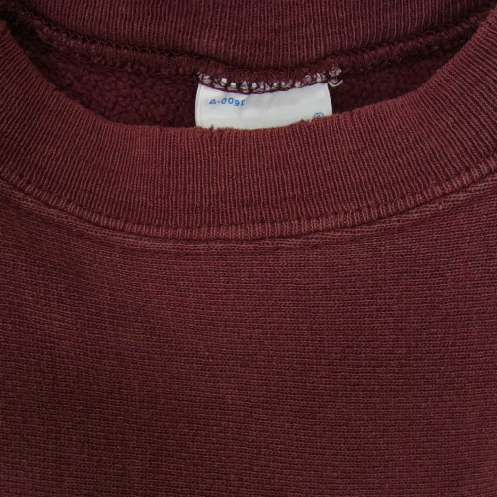 Champion チャンピオン USA製 90s 刺繍タグ リバースウィーブ ARIZONA STATE プリント スウェット エンジ系 L【中古】