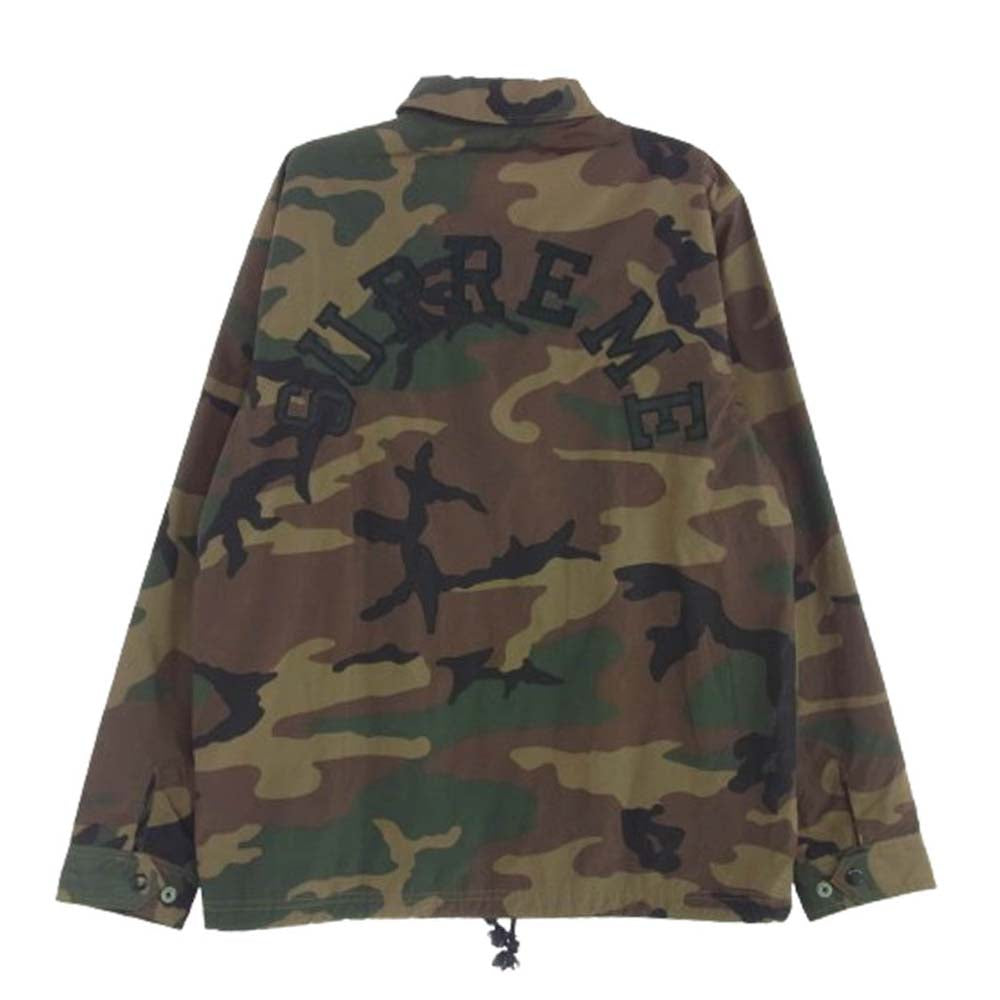 Supreme シュプリーム 14SS ANTIHERO Coaches Jacket アンタイヒーロー コーチジャケット カーキ系 M【中古】