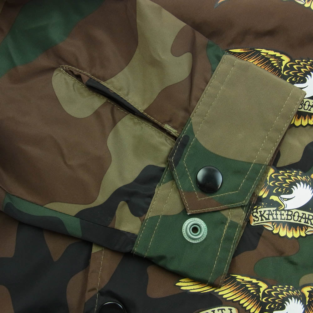 Supreme シュプリーム 14SS ANTIHERO Coaches Jacket アンタイヒーロー コーチジャケット カーキ系 M【中古】