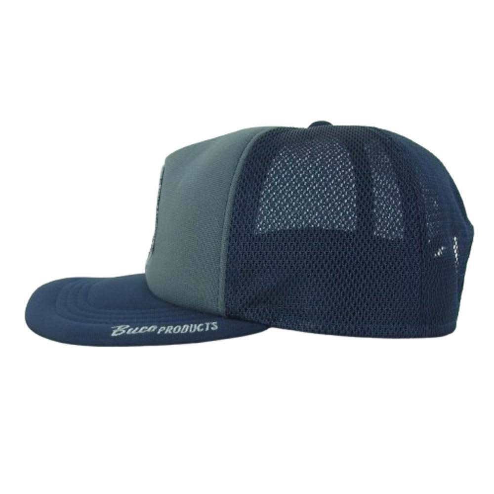 The REAL McCOY'S ザリアルマッコイズ BA21002 BUCO MESH CAP ブコ メッシュ キャップ 帽子 ネイビー系 グレー系【美品】【中古】