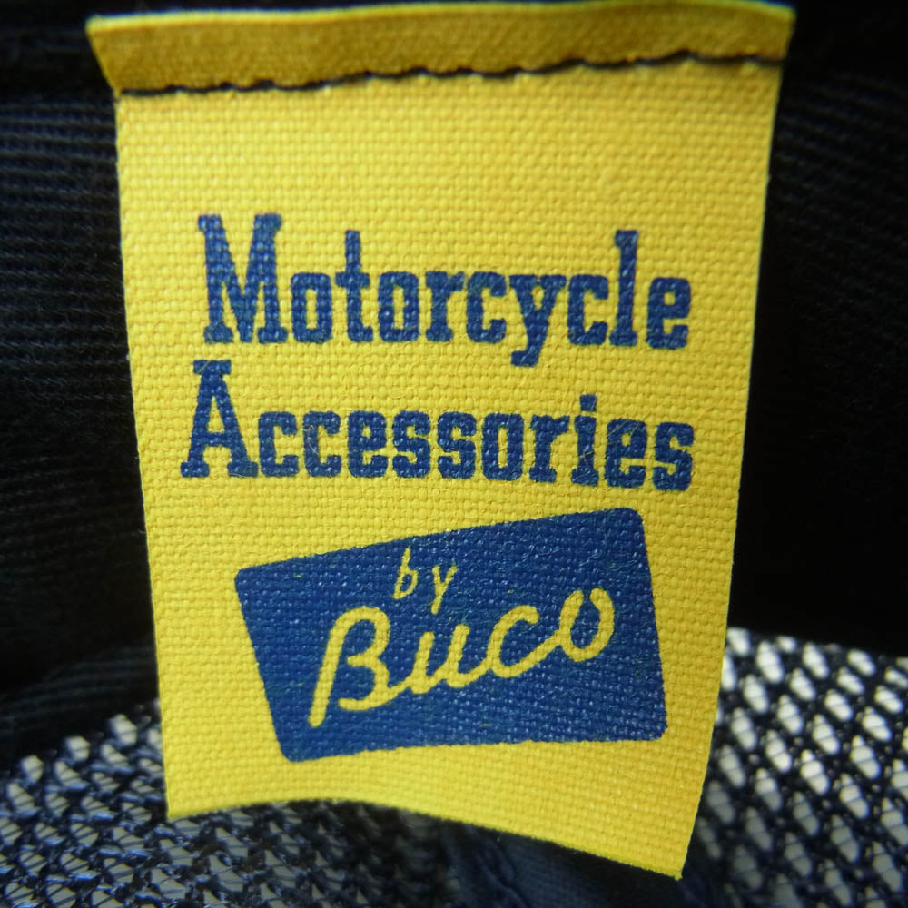 The REAL McCOY'S ザリアルマッコイズ BA21002 BUCO MESH CAP ブコ メッシュ キャップ 帽子 ネイビー系 グレー系【美品】【中古】