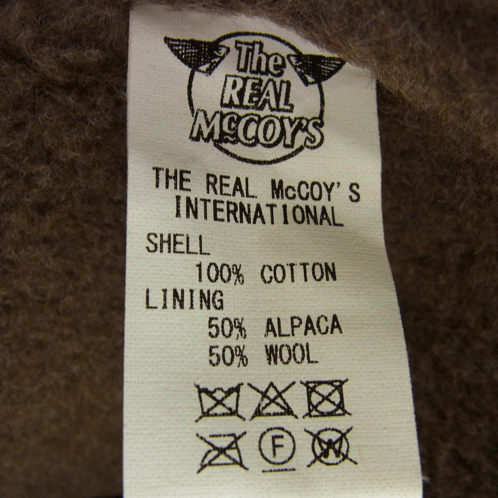 The REAL McCOY'S ザリアルマッコイズ MJ20115 PT29 N-1 KHAKI DECK JACKET デッキ ジャケット カーキ系 42【美品】【中古】