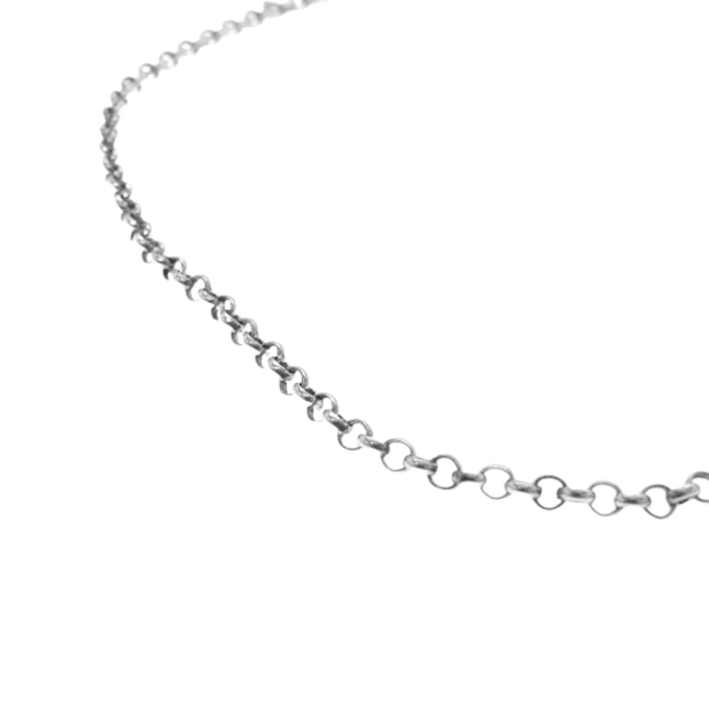 CHROME HEARTS クロムハーツ（原本無） NECKCHAIN R16 16inch 16インチ ロールチェーン ネックレス シルバー系【中古】