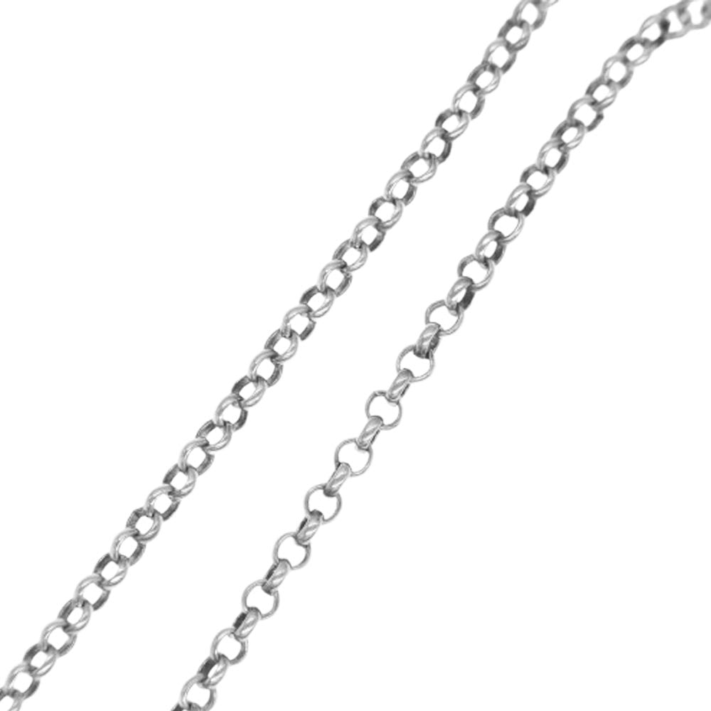 CHROME HEARTS クロムハーツ（原本無） NECKCHAIN R16 16inch 16インチ ロールチェーン ネックレス シルバー系【中古】