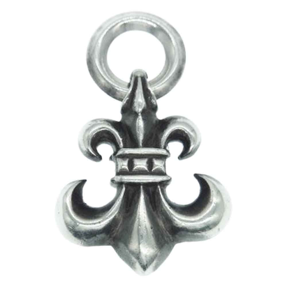 CHROME HEARTS クロムハーツ（原本無） BS FLUER CHARM BSフレア チャーム ペンダントトップ シルバー系【中古】