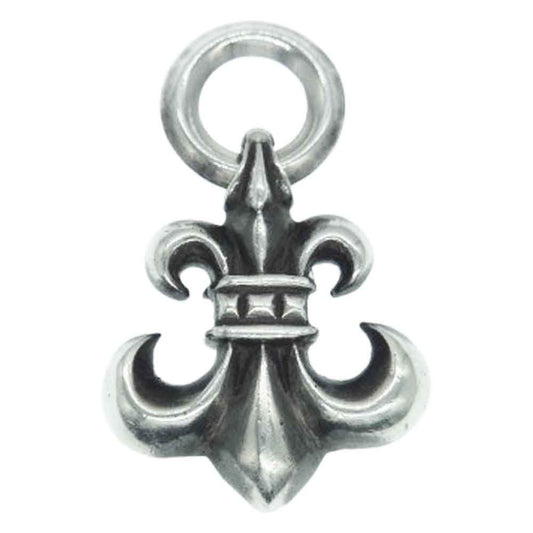 CHROME HEARTS クロムハーツ（原本無） BS FLUER CHARM BSフレア チャーム ペンダントトップ シルバー系【中古】