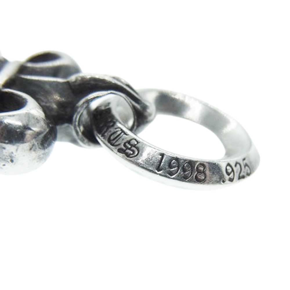 CHROME HEARTS クロムハーツ（原本無） BS FLUER CHARM BSフレア チャーム ペンダントトップ シルバー系【中古】