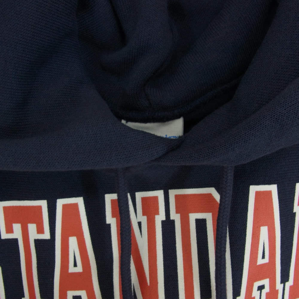 STANDARD CALIFORNIA スタンダードカリフォルニア SWOHM168 × Champion チャンピオン SD Reverse Weave Hood Sweat リバースウィーブ フーディ パーカー ネイビー系 S【新古品】【未使用】【中古】