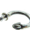 CHROME HEARTS クロムハーツ（原本無） HOOP PLAIN プレーン フープ ピアス シルバー系【中古】