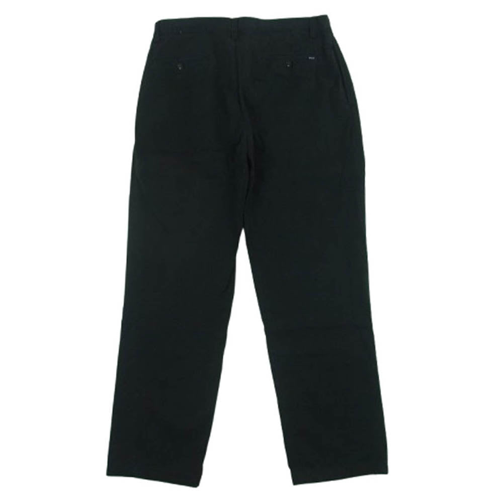 POLO RALPH LAUREN ポロ・ラルフローレン black chino trouser ブラック チノ トラウザー タック パンツ ブラック系 33/32【中古】