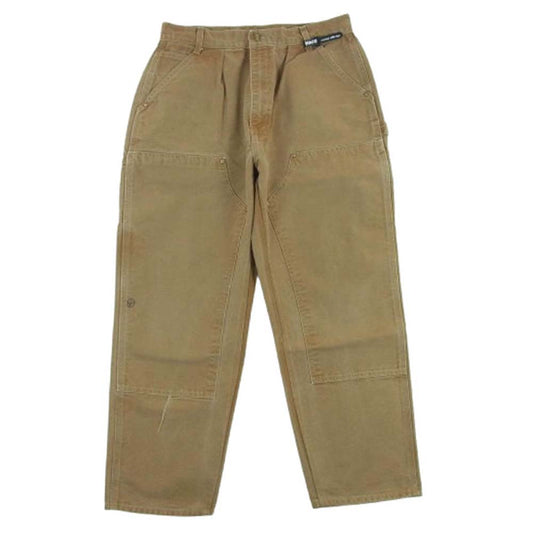 Carhartt カーハート SUNNY SIDE UP RE サニーサイドアップ リメイク MAKE TAPERED DUCK PANTS テーパード ダック パンツ ライトブラウン系 3【中古】