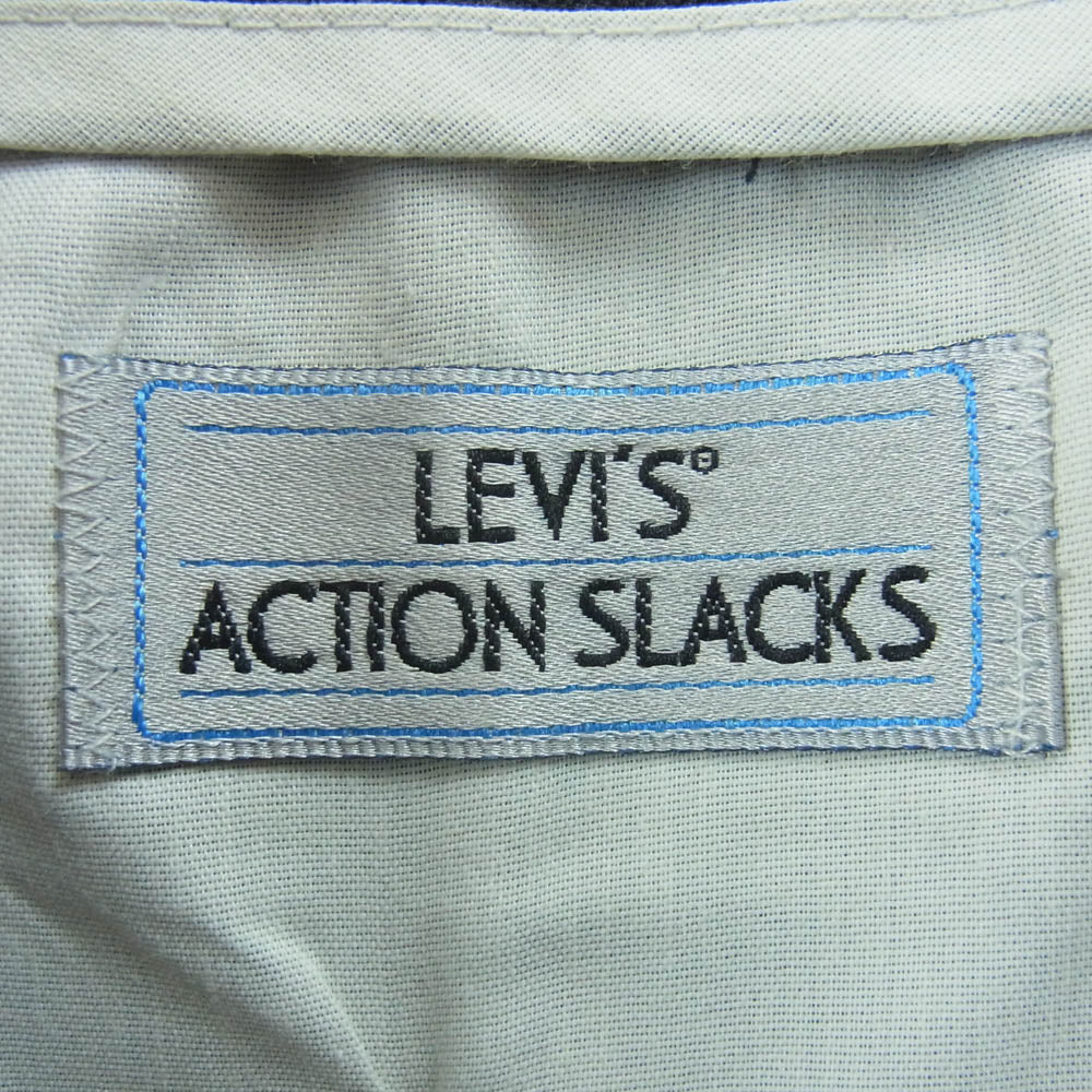 ヘキシコ Deformer Waist Resize EX.Levis Action Slacks リメイク リーバイス アクション スラックス ブラック系 W38 L29【中古】
