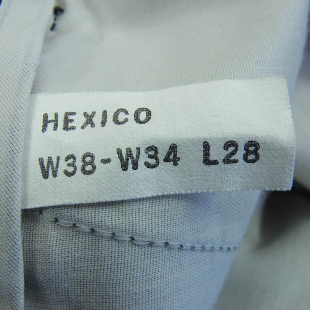 ヘキシコ Deformer Waist Resize EX.Levis Action Slacks リメイク リーバイス アクション スラックス ブラック系 W38 L29【中古】