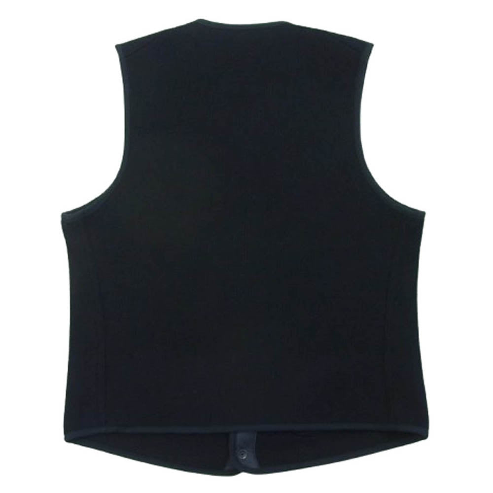 ANATOMICA アナトミカ 530-522-08 BB CLOTH VEST ビーチクロス ウール ベスト ジレ ダークネイビー系 黒に近いダークネイビー系 40【美品】【中古】