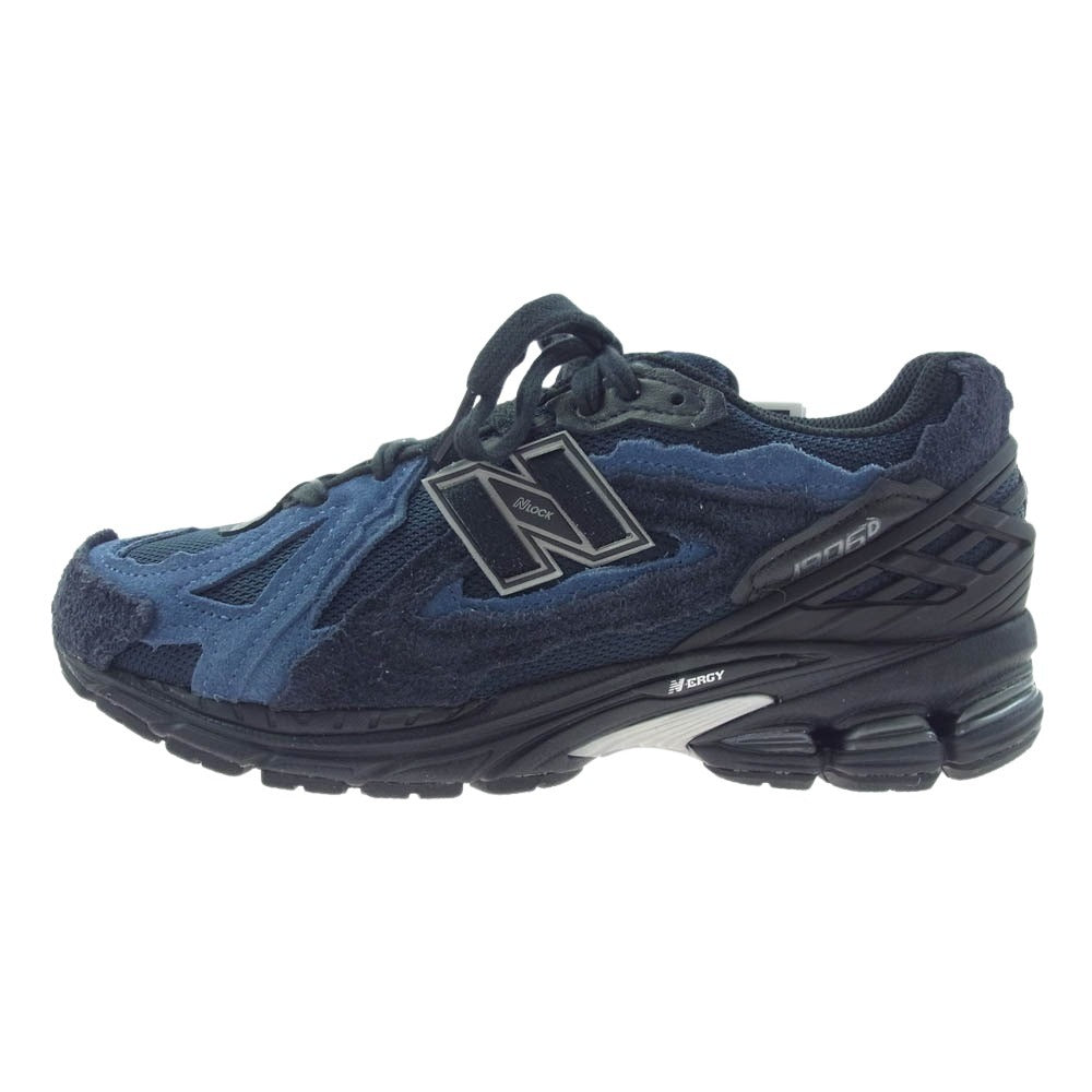 NEW BALANCE ニューバランス × atmos アトモス M1906DAR 1906D Deep Sea スエード ローカット スニーカー ネイビー系 25.5cm【新古品】【未使用】【中古】