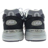 NEW BALANCE ニューバランス MR993BK 993 Black スエード メッシュ ローカット スニーカー ブラック系 26cm【新古品】【未使用】【中古】