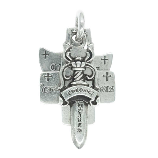 CHROME HEARTS クロムハーツ（原本無） 3TRINKETS OLD オールド スリートリンケッツ ペンダントトップ シルバー系【中古】