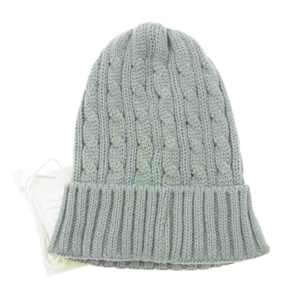 リベレイダース CABLE KNIT CAP ニット キャップ ニット帽 グレー グレー系【極上美品】【中古】