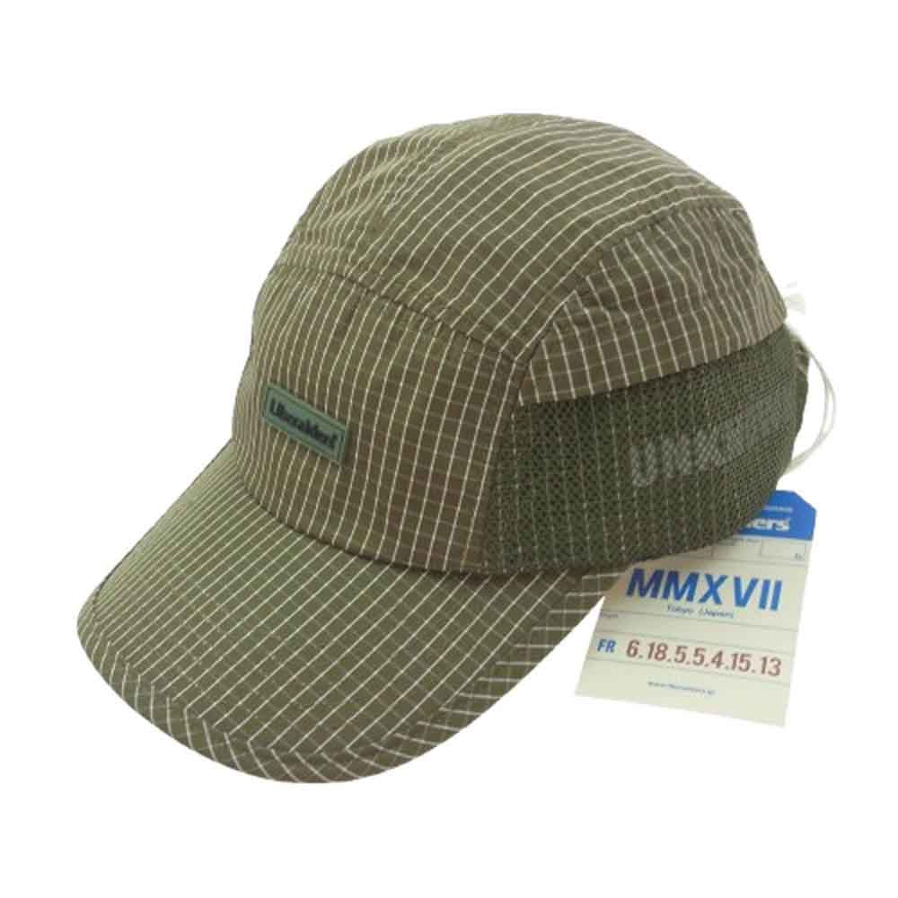 リベレイダース 24SS 709012401 GRID CLOTH CAP クロッチ キャップ ブラウン系 カーキ系【極上美品】【中古】