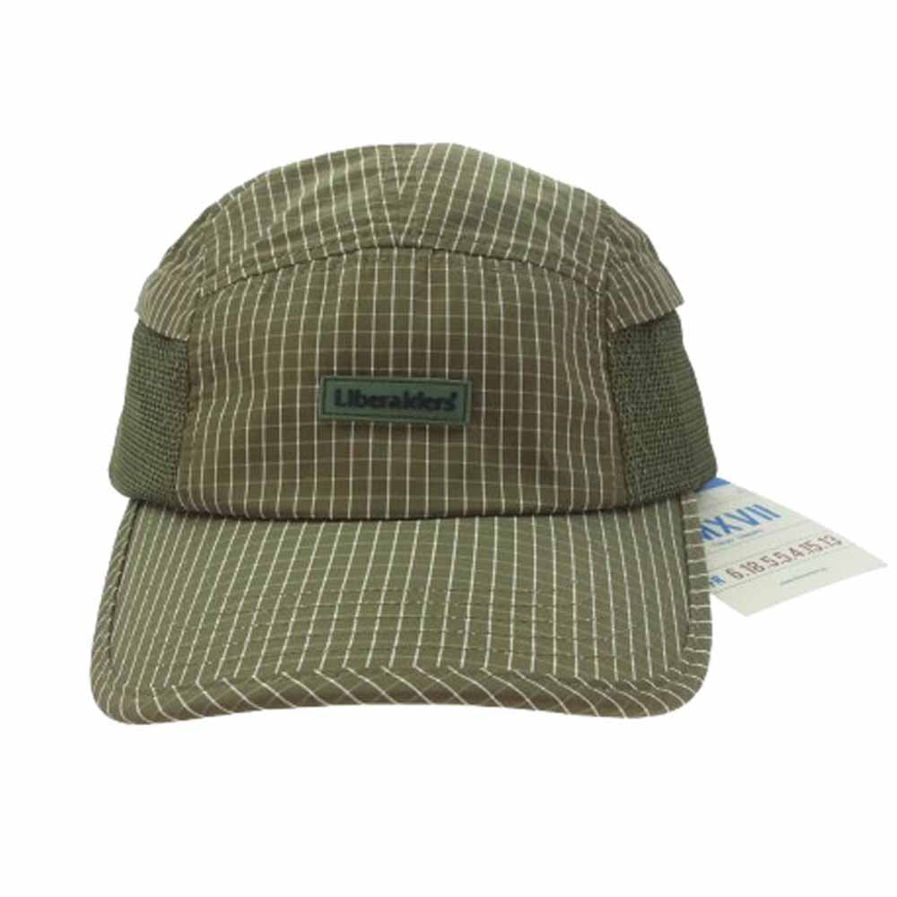 リベレイダース 24SS 709012401 GRID CLOTH CAP クロッチ キャップ ブラウン系 カーキ系【極上美品】【中古】