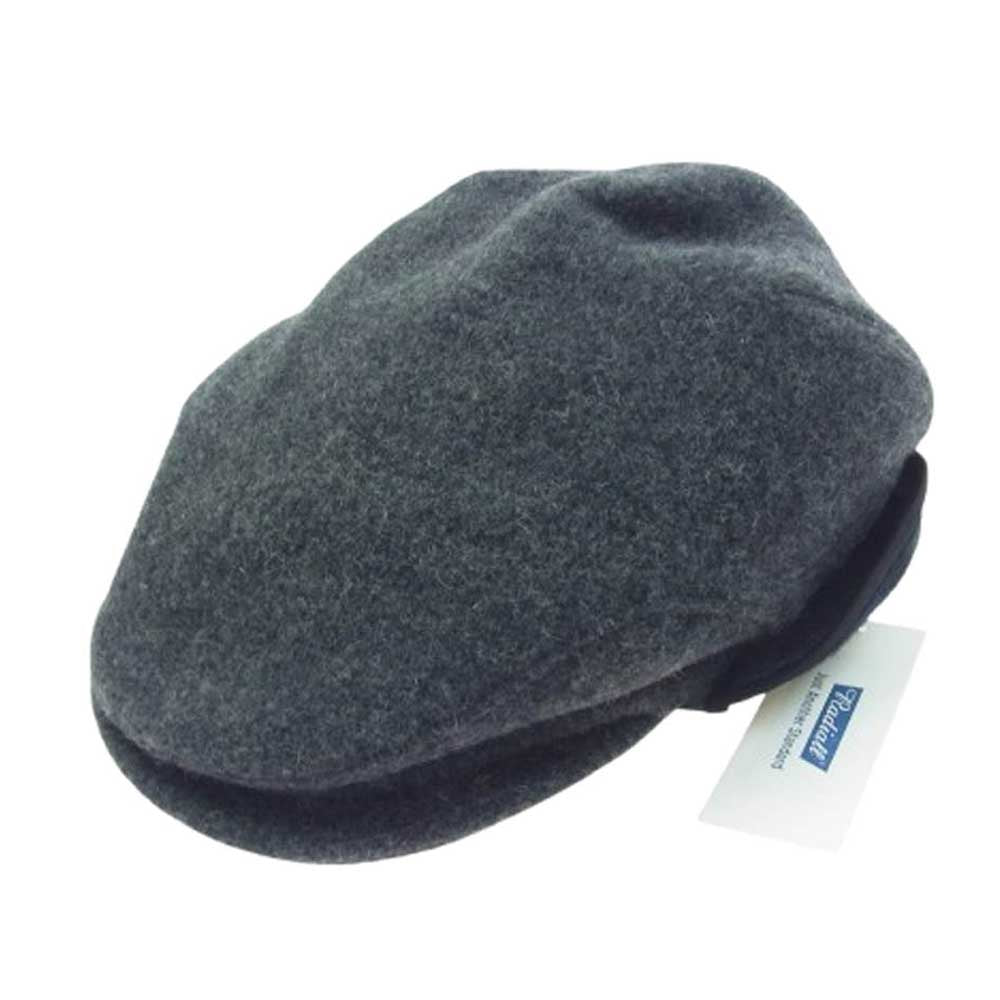 RADIALL ラディアル RAD-24AW-HAT003 Robber Dub HUNTING CAP EAR MUFF ハンチング イヤーマフ 耳当て付き グレー系 L【新古品】【未使用】【中古】