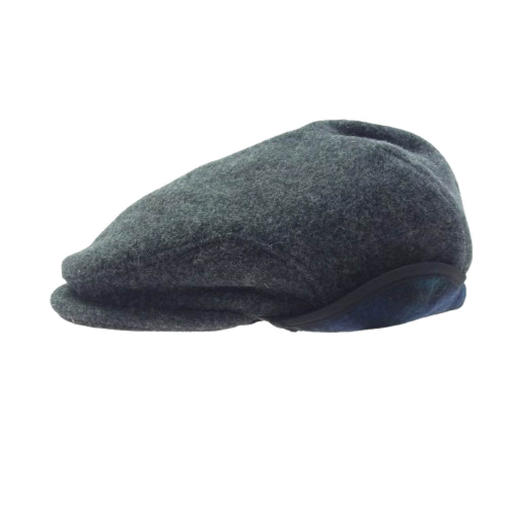 RADIALL ラディアル RAD-24AW-HAT003 Robber Dub HUNTING CAP EAR MUFF ハンチング イヤーマフ 耳当て付き グレー系 L【新古品】【未使用】【中古】