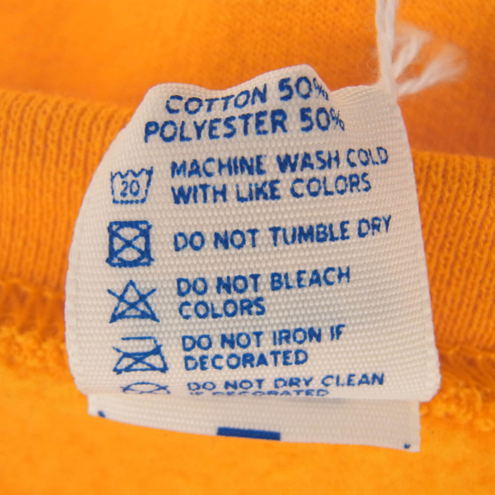 RADIALL ラディアル 24AW RAD-24AW-CUT017 TRUE DEAL POT - CREW NECK SWEATSHIRT L/S クルーネック スウェット 裏起毛 イエロー系 M【中古】