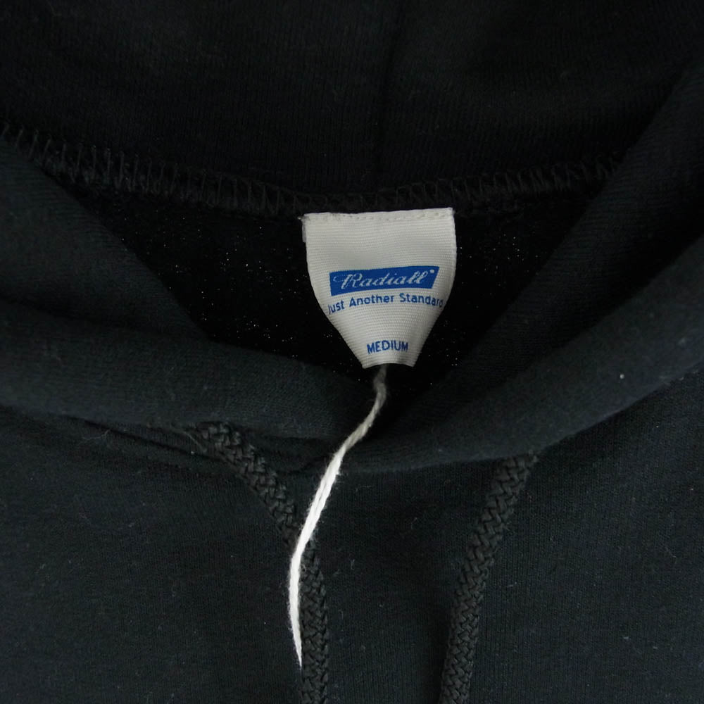RADIALL ラディアル RAD-24AW-CUT019 NACHOS LOCOS HOODIE SWEATSHIRT LS プルオーバーフーディー パーカー ブラック系 M【極上美品】【中古】
