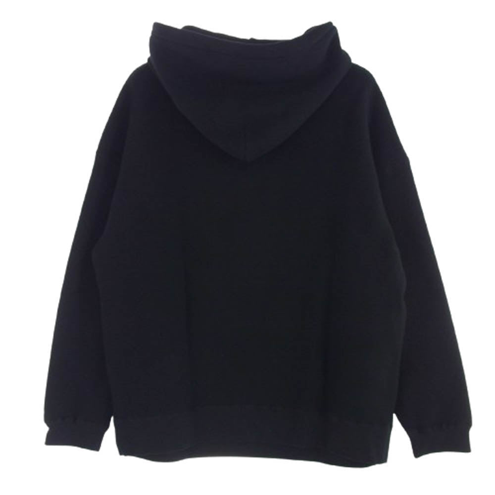 CALEE キャリー 24AW CL-24AW050 L C DROP PULLOVER HD プルオーバー パーカー フーディ ブラック ブラック系 M【極上美品】【中古】