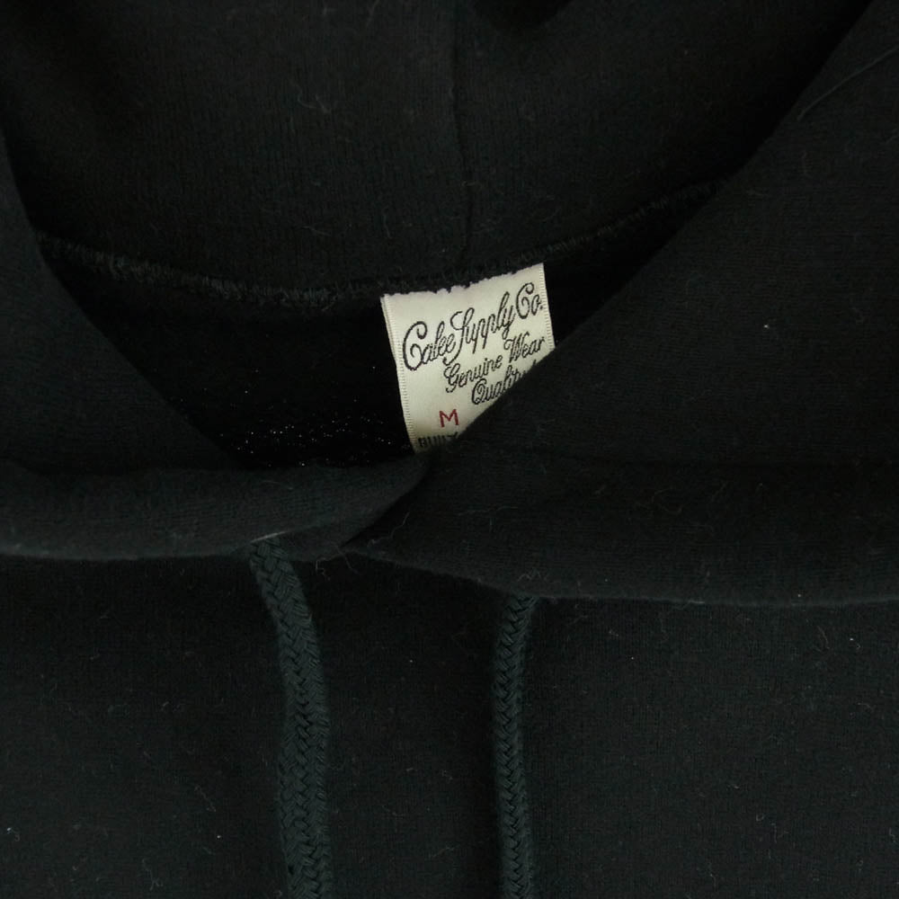 CALEE キャリー 24AW CL-24AW050 L C DROP PULLOVER HD プルオーバー パーカー フーディ ブラック ブラック系 M【極上美品】【中古】