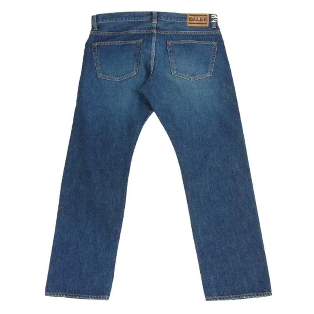 CALEE キャリー 24AW CL-24AW015 VINTAGE REPRODUCT TAPERED DENIM PANTS ヴィンテージ テーパード デニム パンツ インディゴブルー系 36【美品】【中古】