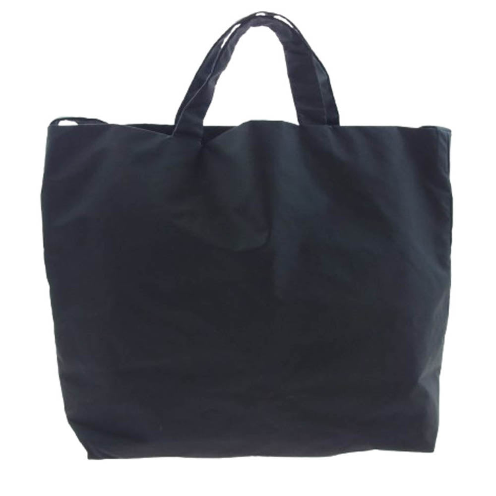 アエタ ny17-mn SHOULDER TOTE L ナイロン ショルダー トート Lサイズ ブラック系【中古】