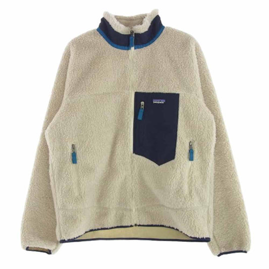 patagonia パタゴニア 20AW STY23056 CLASSIC RETRO-X クラシック レトロX ボアジャケット ベージュ系 L【極上美品】【中古】