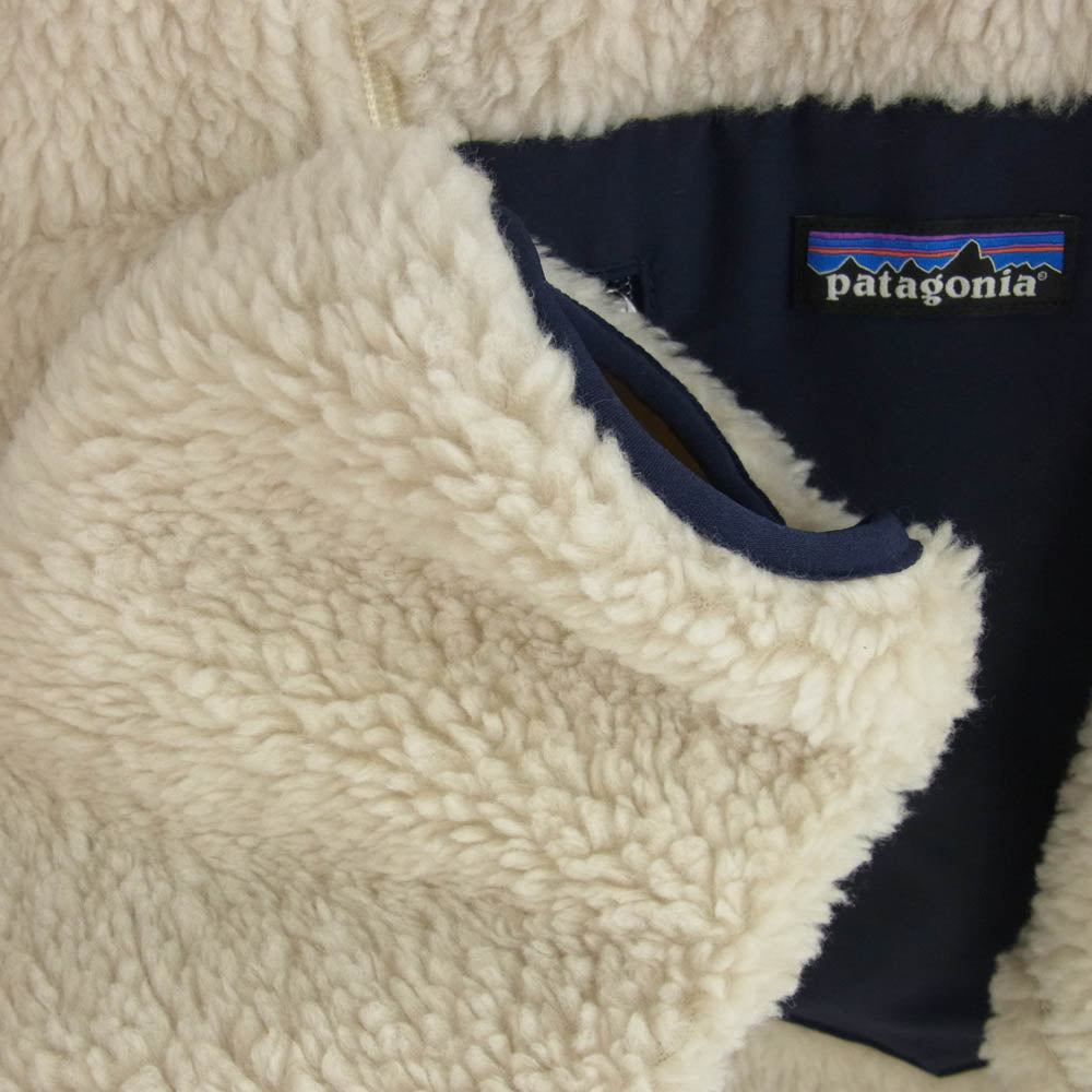 patagonia パタゴニア 20AW STY23056 CLASSIC RETRO-X クラシック レトロX ボアジャケット ベージュ系 L【極上美品】【中古】