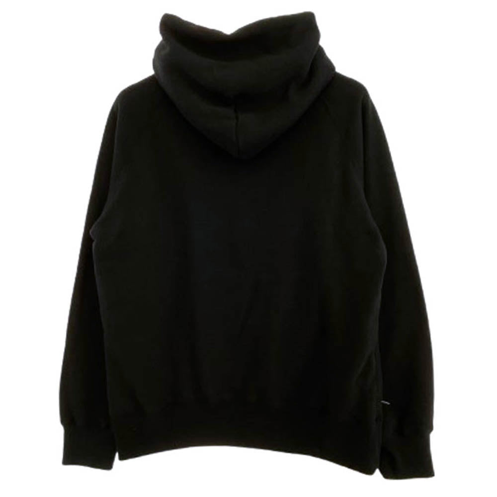 Sacai サカイ 25SS 25-0925S × WTAPS ダブルタップス Flock Print Hoodie フロック プリント フーディー プルオーバーパーカー ブラック系 3【美品】【中古】