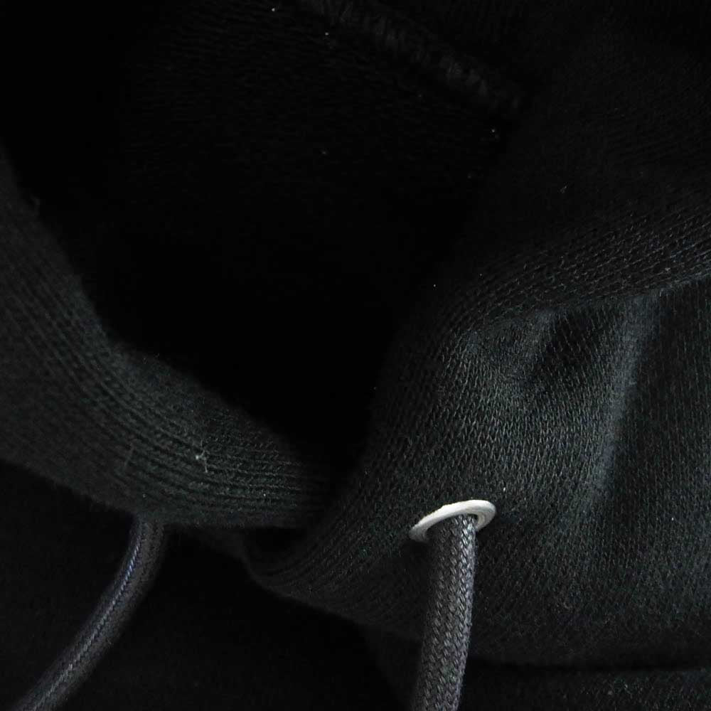 Sacai サカイ 25SS 25-0925S × WTAPS ダブルタップス Flock Print Hoodie フロック プリント フーディー プルオーバーパーカー ブラック系 3【美品】【中古】