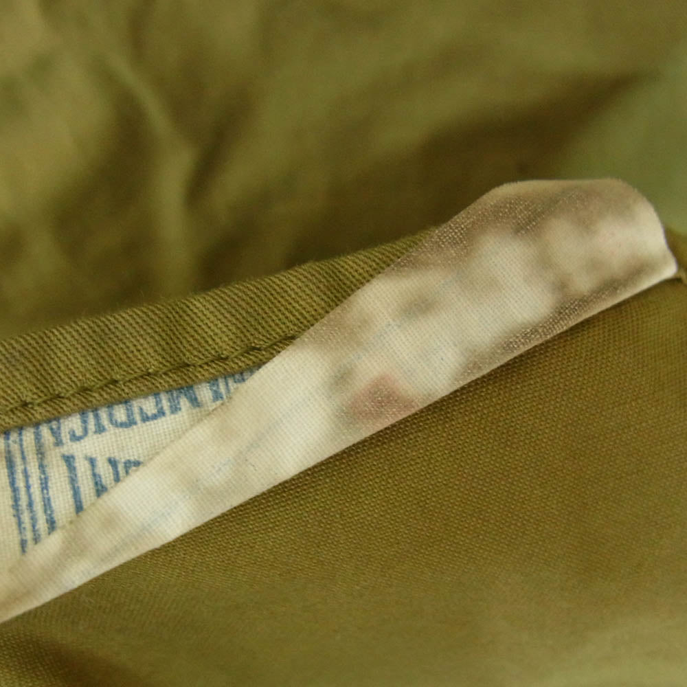 JOE McCOY Lot 11 8HOUR UNION WORK SHIRT ワッペン 半袖 ワークシャツ カーキ系 15【中古】