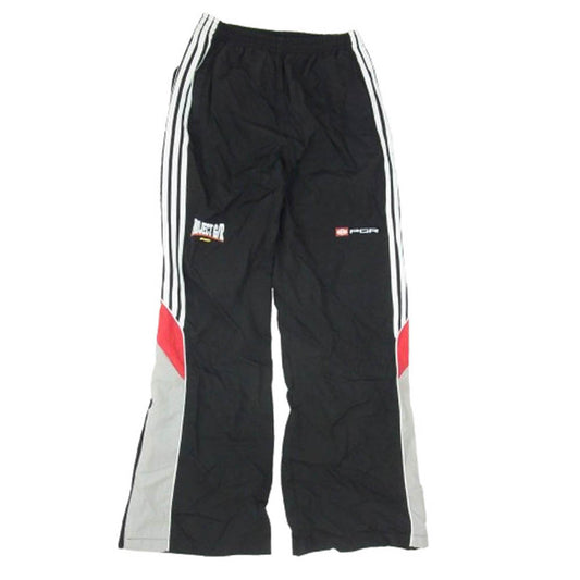 プロジェクトジーアール RETRO BAGGY NYLON TRACK PANTS 裾ジップ レトロバギー ナイロン トラック パンツ ブラック系 3【中古】