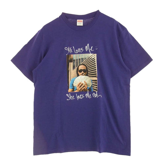 Supreme シュプリーム 25ss Max B Tee Purple マックス B Tシャツ パーブル 半袖 Tシャツ パープル系 L【新古品】【未使用】【中古】