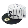 Supreme シュプリーム 25ss x Homerun S Logo New Era Stripe ホームラン エス ロゴ ニューエラ キャップ ホワイト系 ブラック系【新古品】【未使用】【中古】