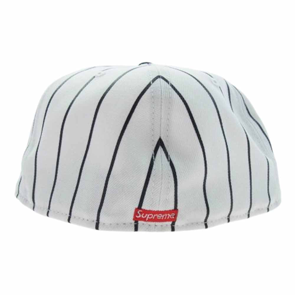 Supreme シュプリーム 25ss x Homerun S Logo New Era Stripe ホームラン エス ロゴ ニューエラ キャップ ホワイト系 ブラック系【新古品】【未使用】【中古】