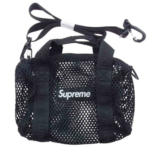 Supreme シュプリーム 25ss Mesh Mini Duffle Bag Black メッシュ ミニ ダッフル バッグ ブラック ブラック系【新古品】【未使用】【中古】
