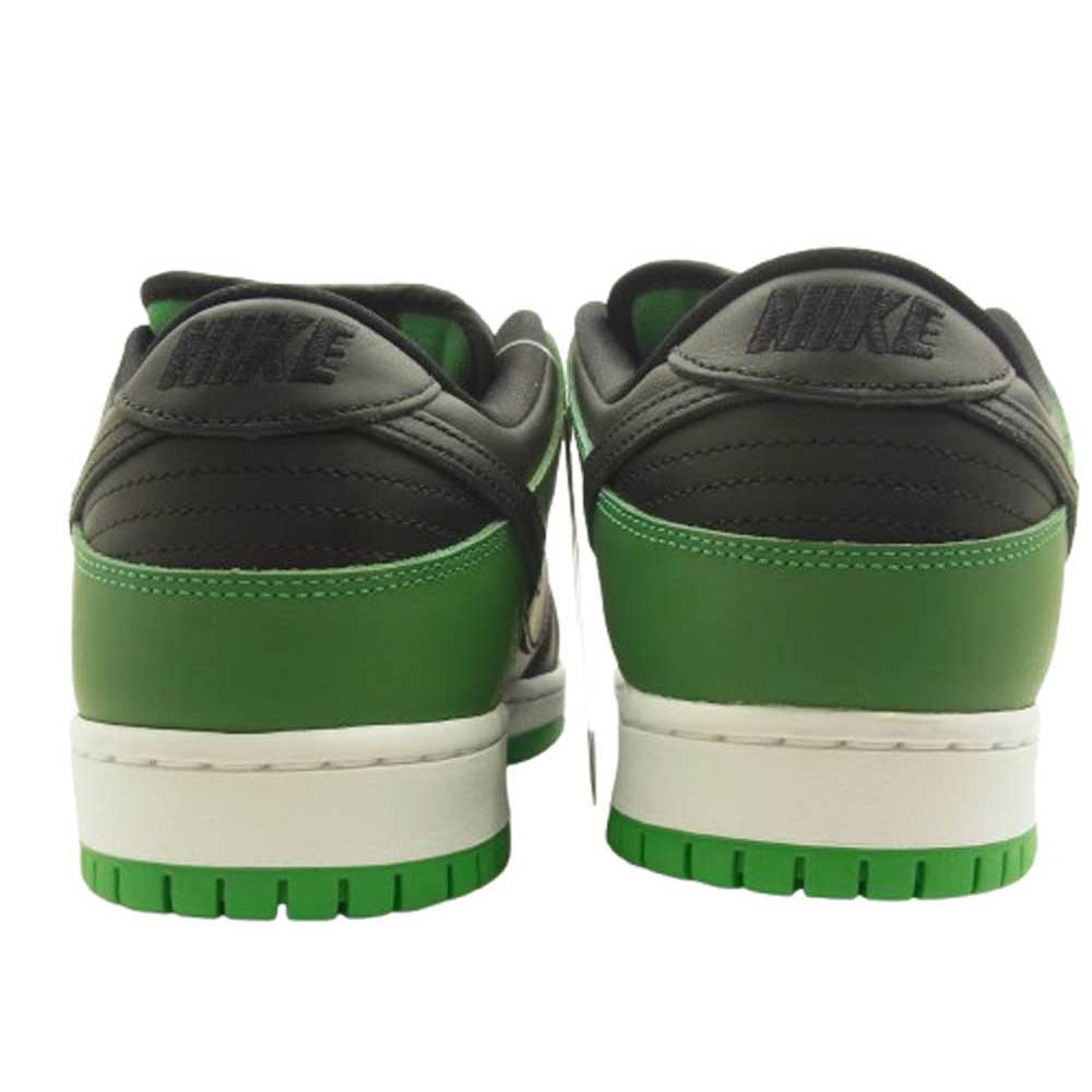 NIKE ナイキ BQ6817-302 SB Dunk Low Pro Black and Classic Green ダンク ロー プロ ブラック アンド クラシックグリーン スニーカー グリーン系 28.5cm【新古品】【未使用】【中古】