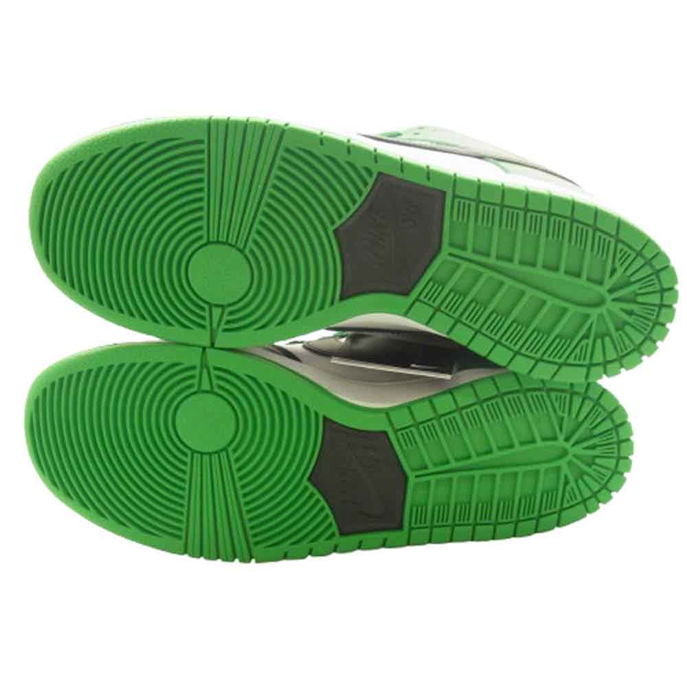 NIKE ナイキ BQ6817-302 SB Dunk Low Pro Black and Classic Green ダンク ロー プロ ブラック アンド クラシックグリーン スニーカー グリーン系 28.5cm【新古品】【未使用】【中古】