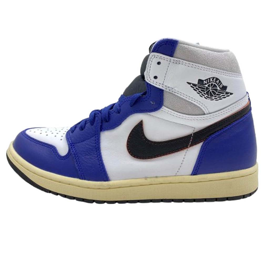 NIKE ナイキ DZ5485-100 Air Jordan 1 High OG Rare Air Deep Royal Blue エアジョーダン1 ハイ OG レアエア ディープ ロイヤルブルー スニーカー ブルー系 ホワイト系 28.5cm【極上美品】【中古】
