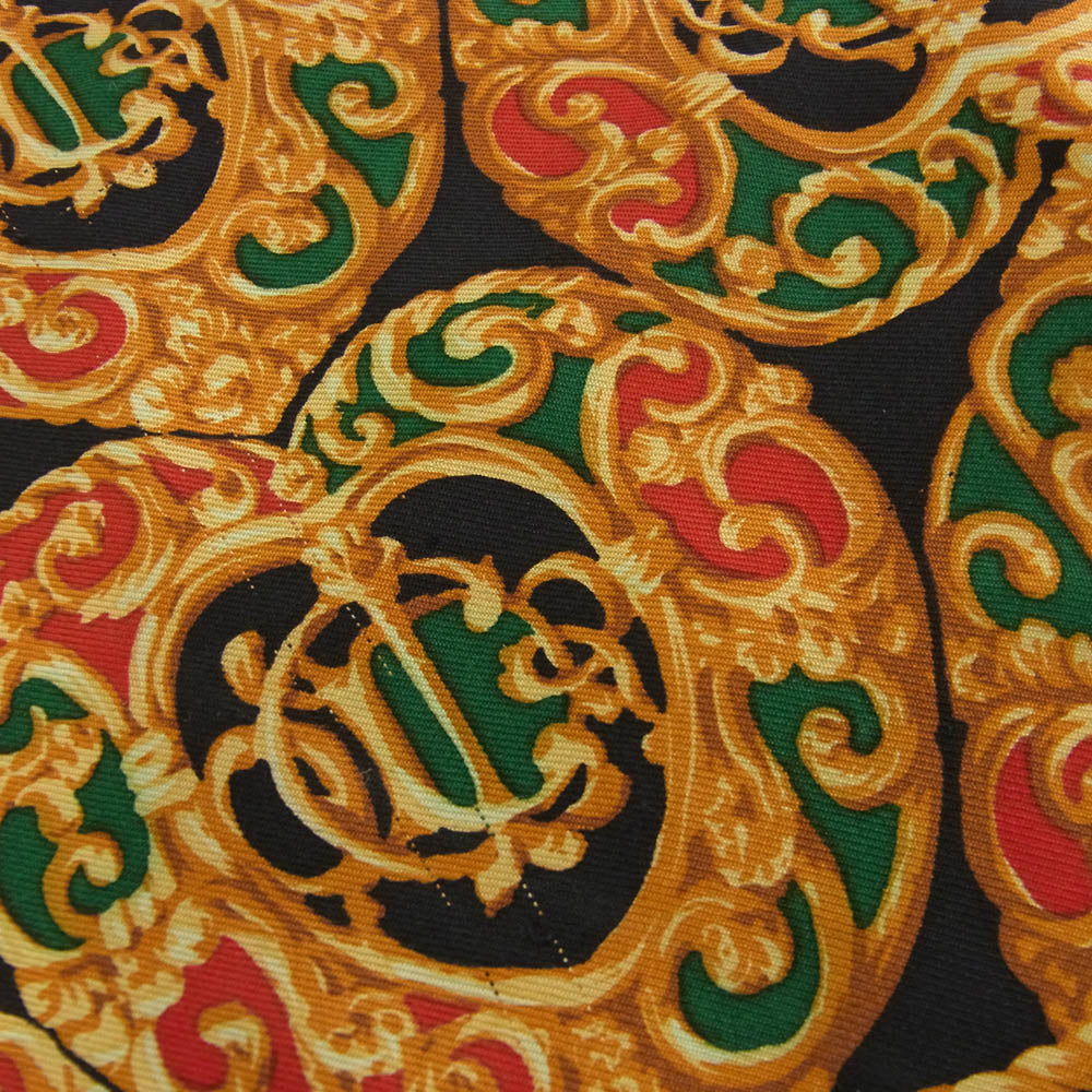 Christian Dior クリスチャンディオール シルク100% ハートモチーフ スカーフ マルチカラー系【中古】