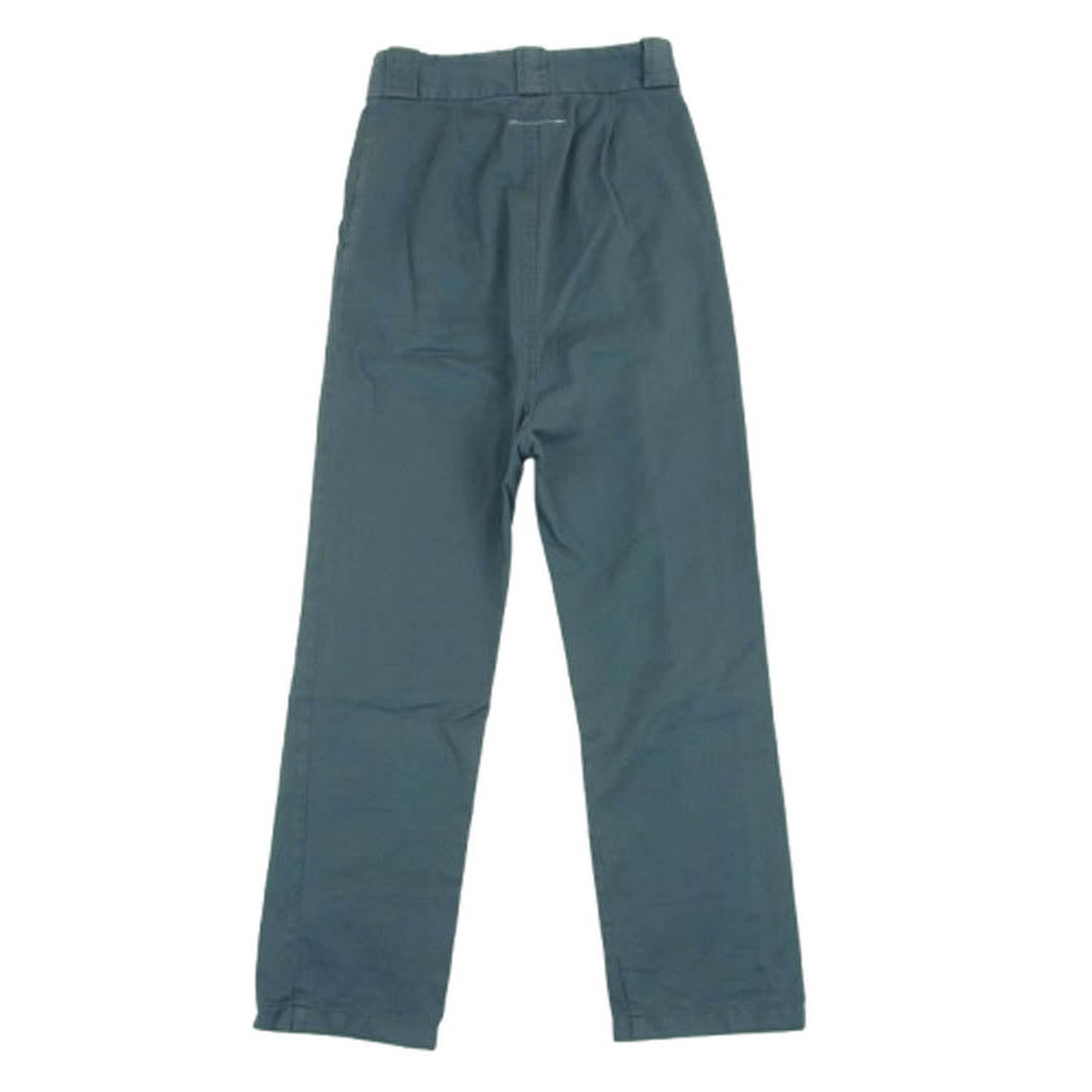 MAISON MARTIN MARGIELA メゾンマルタンマルジェラ 07AW 6ライン ここのえタグ コットン ストレート パンツ グレー系 38【中古】