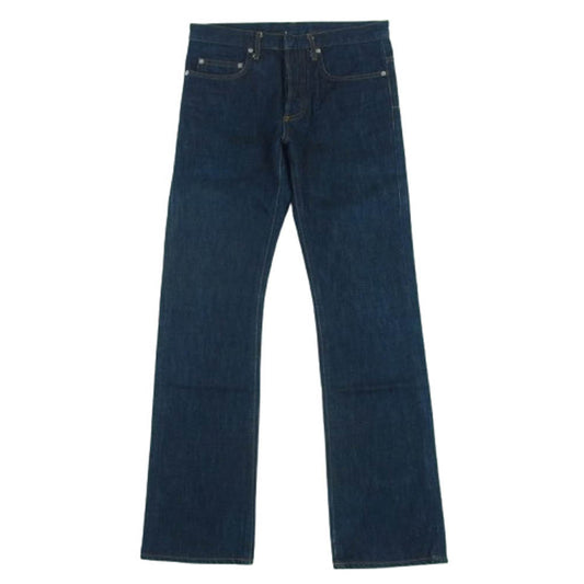DIOR HOMME ディオールオム ボタンフライ リジッド ストレート デニム パンツ 日本製 インディゴブルー系 29【中古】