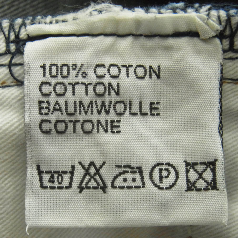 DIOR HOMME ディオールオム ボタンフライ リジッド ストレート デニム パンツ 日本製 インディゴブルー系 29【中古】